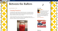 Desktop Screenshot of betweentherafters.blogspot.com