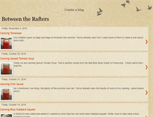 Tablet Screenshot of betweentherafters.blogspot.com