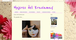 Desktop Screenshot of mujeresdelkrasiamay.blogspot.com