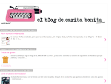 Tablet Screenshot of elblogdecaritabonita.blogspot.com