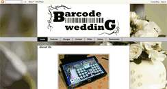 Desktop Screenshot of barcodewedding.blogspot.com