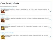 Tablet Screenshot of cuinadelmon.blogspot.com