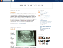 Tablet Screenshot of nikkicraftcorner.blogspot.com