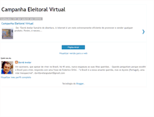Tablet Screenshot of campanhaeleitoralvirtual.blogspot.com