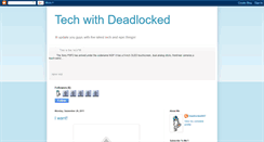 Desktop Screenshot of deadtechy.blogspot.com