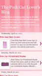 Mobile Screenshot of pink-car-seat-covers.blogspot.com