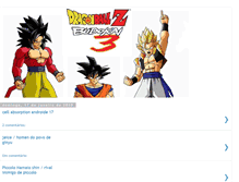 Tablet Screenshot of dragonball-budokai-af.blogspot.com