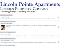 Tablet Screenshot of lincolnpointeapartments.blogspot.com