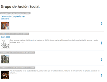 Tablet Screenshot of grupoaccionsocial.blogspot.com