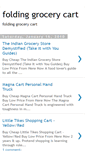 Mobile Screenshot of foldinggrocerycart.blogspot.com