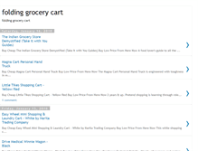 Tablet Screenshot of foldinggrocerycart.blogspot.com