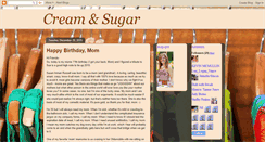 Desktop Screenshot of creamandsugarshop.blogspot.com