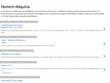 Tablet Screenshot of homemvsmaquina.blogspot.com