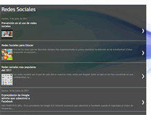 Tablet Screenshot of lasredessociales-elianny.blogspot.com
