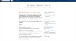 Desktop Screenshot of competitivevoice.blogspot.com