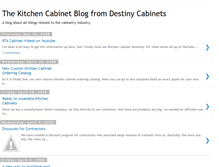 Tablet Screenshot of destinycabinets.blogspot.com