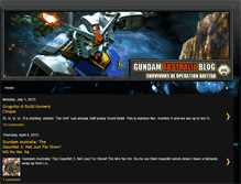 Tablet Screenshot of gundamaustralia.blogspot.com