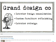 Tablet Screenshot of granddesignco.blogspot.com