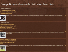 Tablet Screenshot of liaisondebethune.blogspot.com