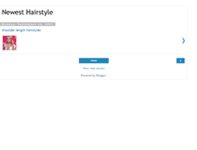 Tablet Screenshot of newest-hairstyle.blogspot.com