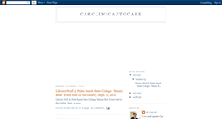 Desktop Screenshot of carclinicautocare.blogspot.com