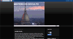 Desktop Screenshot of misteroedocculto.blogspot.com