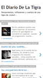 Mobile Screenshot of diariodelatigra.blogspot.com