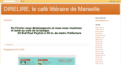 Desktop Screenshot of direlire-marseille.blogspot.com