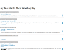 Tablet Screenshot of myparentsontheirweddingday.blogspot.com