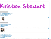 Tablet Screenshot of kristenstewart-es.blogspot.com