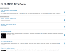 Tablet Screenshot of elsilenciodesusana.blogspot.com