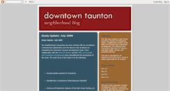 Desktop Screenshot of downtowntaunton.blogspot.com