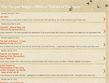 Tablet Screenshot of deepermagic4today.blogspot.com