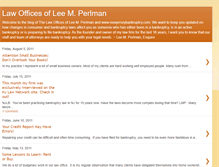 Tablet Screenshot of leeperlman.blogspot.com