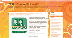 Desktop Screenshot of institutomeduca.blogspot.com