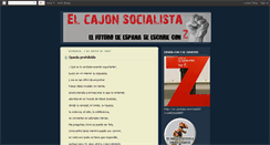Desktop Screenshot of cajonsocialista.blogspot.com