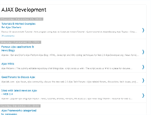 Tablet Screenshot of ajaxdevelopers.blogspot.com