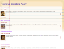 Tablet Screenshot of fioletowa-biblioteka-anety.blogspot.com