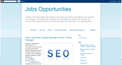 Desktop Screenshot of opportunities-job.blogspot.com