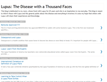 Tablet Screenshot of lupusathousandfaces.blogspot.com