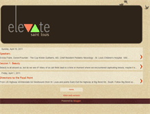 Tablet Screenshot of elevatestl.blogspot.com