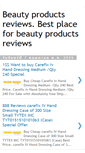 Mobile Screenshot of beautyproducts-reviews.blogspot.com