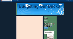 Desktop Screenshot of budgetingourbucks.blogspot.com