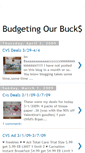 Mobile Screenshot of budgetingourbucks.blogspot.com