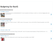 Tablet Screenshot of budgetingourbucks.blogspot.com