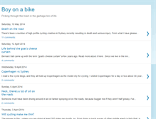 Tablet Screenshot of boy-on-a-bike.blogspot.com