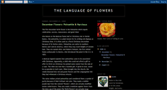 Desktop Screenshot of languageofflowers.blogspot.com