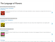 Tablet Screenshot of languageofflowers.blogspot.com