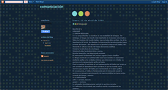 Desktop Screenshot of comuni-comunicando.blogspot.com