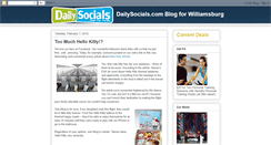 Desktop Screenshot of dailysocials.blogspot.com